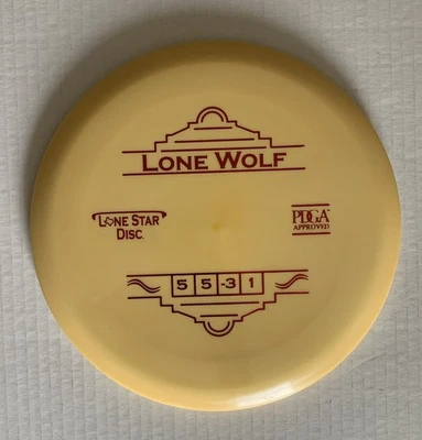Lone Star Discs Lima Lone Wolf Yellow Midrange 160 Grams - Image 1 of 4