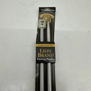 Lion Brand Single Point Knitting Needles 14"-Size 9/5.5mm -9004 - Picture 1 of 5