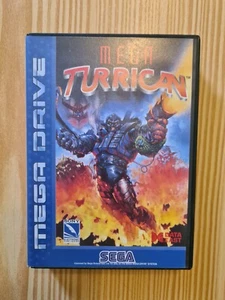 Sega Mega Drive Spiel - MEGA TURRICAN - CIB - RAR - Komplett In BOX - Schutz - Bild 1 von 9