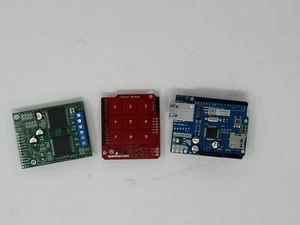 Assorted Arduino Shields Motor Controller Number Pad Ethernet Untested SEE PICS - Picture 1 of 5
