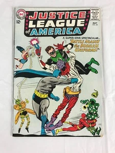 1965 DC Comics Justice League Of America 35 Battle Against the Bodiless Uniforms - Picture 1 of 8