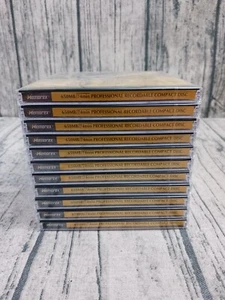 Memorex CD-R 650MB 74min Professional Recordable Compact Disc, Gold (11) New - Picture 1 of 4