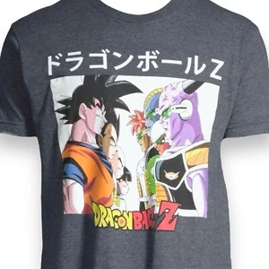 Camisa Dragon Ball Z Para Hombres Cara a Cara Pre-Batalla Enfrentamiento Pequeña 34/36 Niños Niños - Imagen 1 de 3