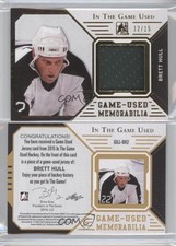 2014-15 ITG Used Game-Used Jerseys Gold /15 Brett Hull #GUJ-BH2 HOF