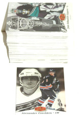 2006-07 Flair Showcase Upper Level Base Hockey Complete Set of 100