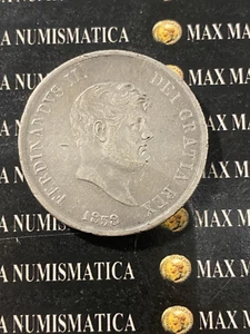 REGNO DELLE DUE SICILIE 120 GRANA 1858 FERDINANDO II C. FERDINANDOII-36 - Picture 1 of 2