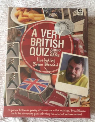 A Very British Quiz With Brian Blessed 3 Audio cd's  New & Sealed . Free UK P&P - Image 1 of 3
