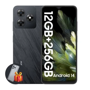 Blackview WAVE 8 4G Smartphone 12GB+256GB 6,56" HD+ 90Hz Android 14 5000mAh 13MP - Zdjęcie 1 z 15