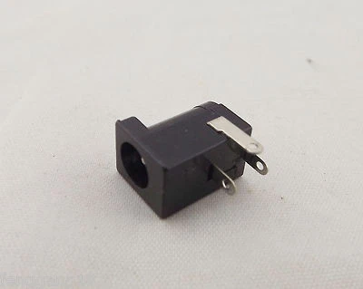 2x Connector 5.5x 2.1mm Female DC Power Supply 3 Pin Barrel-Type PCB Panel Mount - Image 1 of 4