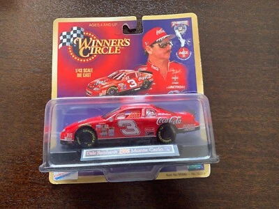Winners Circle Hasbro Dale Earnhardt #3 Coca-Cola 1998 Chevy Monte Carlo 1:43 - Image 1 of 2