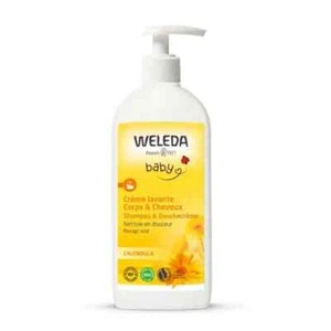 Weleda Baby - Calendula - Body & Hair Cleansing Cream - ORGANIC 400ml - Picture 1 of 1