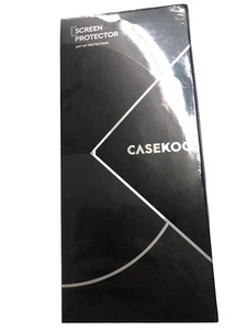 CASEKOO iPhone 12 Pro Max Full Coverage Screen Protector BRAND NEW Sealed  - Picture 1 of 3