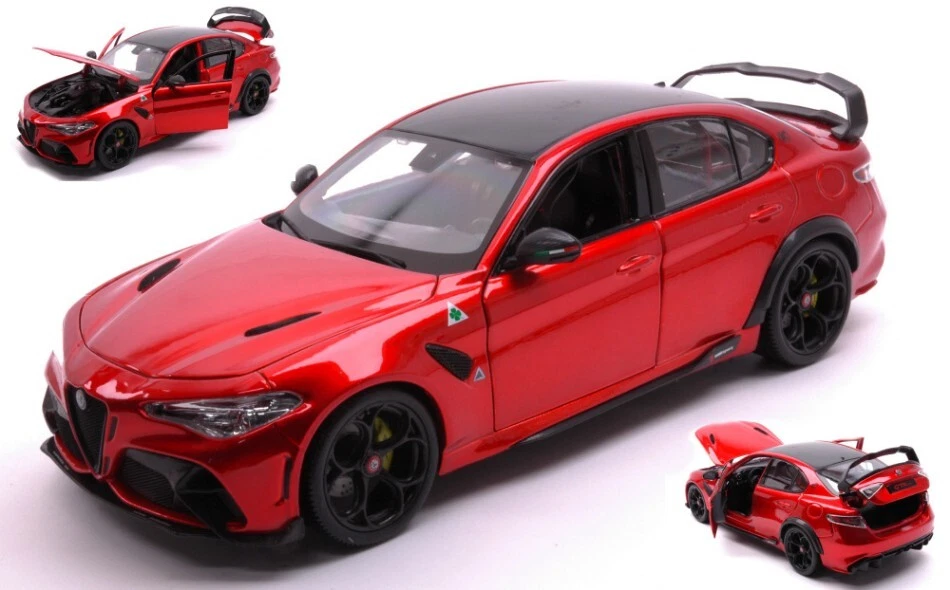 Miniature voiture auto 1:18 Burago alfa romeo Giulia Gtam 2020 diecast Modèle - Photo 1/1