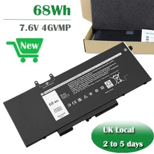 Batterie 4GVMP pour Dell Latitude 5400 5410 5500 7400 Precision 3540 3541 - Photo 1/7