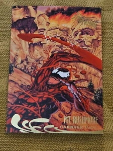 Marvel Fleer Ultra Spider-Man Mt. Rushmore Carnage 1995 Trading Card #142 - Bild 1 von 10