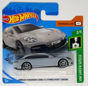 Hot Wheels 2019 HW #202 Porsche Panamera Turbo S E-Hybrid Sport Turismo 971 Grey - Picture 1 of 1