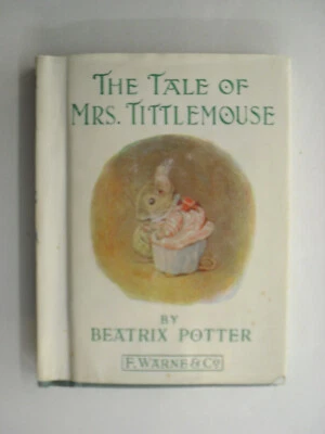 The Tale of Mrs Tittlemouse, Beatrice Potter, F Warne, DJ, 1960s Edition — 第 1/4 张图片