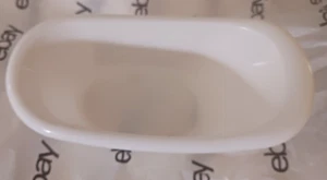 fashion & fun barbie White Plastic Clawfoot Bathtub Children Doll toys ,11.5 in. - Picture 1 of 7