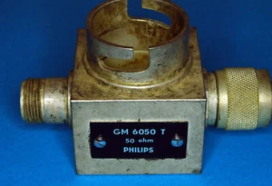 Philips GM 6050 T 50 Ohm VTVM probe T-Piece with N Connector . Tested and in VGC - Picture 1 of 4