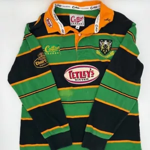 Maglia Rugby Manica Lunga ORIGINALE Northampton Saints 1998/1999/2000 (M) - Foto 1 di 10