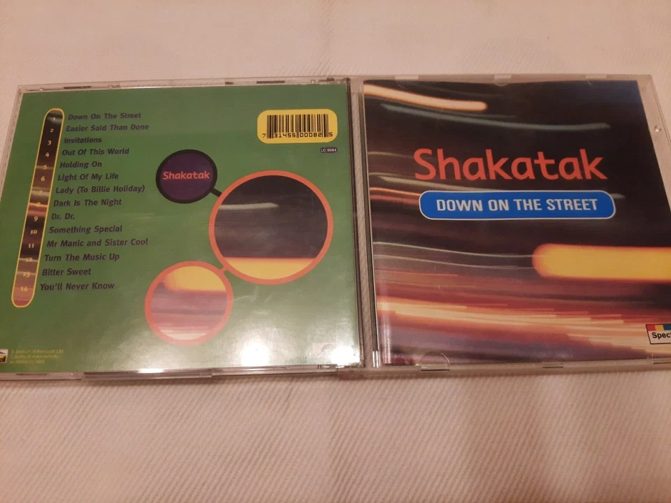 CD SHAKATAK - DOWN ON THE STREET - ALBUM - Bild 1 von 1