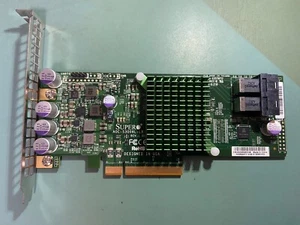 Supermicro AOC-S3008L-L8i 12Gb/s 8-Port full Profile SAS Internal RAID Adapter - Picture 1 of 3