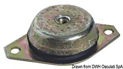 Osculati 电镀钢防震支撑 600 kg — 第 1/4 张图片