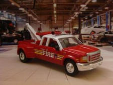 FIRE & RESCUE Ford F-Series Super Duty Tow Truck 1/64 Scale Limited Edition C