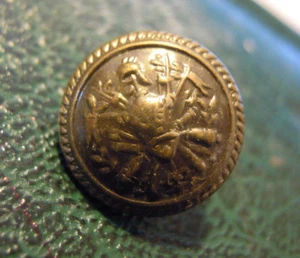 BOTTONE ESERCITO ITALIANO " INTERFORZE " ORO BRUNITO 1,5 Cm DI DIAMETRO (S-O-1) - Foto 1 di 2