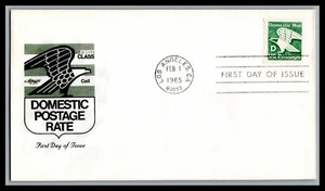 US FDC # 2112 "D" Rate Artmaster Coil 1985, 9g709 - Picture 1 of 1