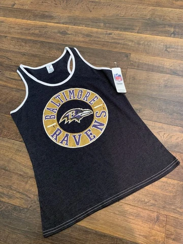 NFL WOMEN'S BALTIMORE RAVENS pajama top, MEDIUM, w/tags Cover