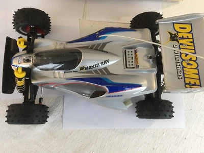 Tamiya Manta Ray 1:10 RC Off Road Racer 4WD 1990 - 58087  Montata Ultrarara - Immagine 1 di 4