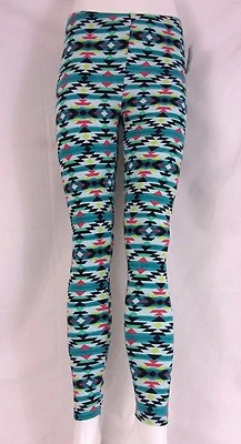 Rue 21 Soft Knit Multi-Color Aztec Leggings #9490 253UN - Image 1 of 2