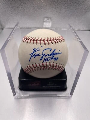 Fergie Jenkins Signed Autographed Auto Rawlings MLB Baseball "HOF '91" Inscribed - Image 1 of 4