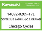 Kawasaki Oem Part 14092-0209-17L Cover,Sub Lamp,Lh,C.B