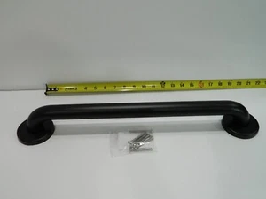CSI Bathware Black Concealed Screw Grab Bar 18" - Picture 1 of 4