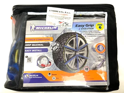 calze daneve michelin easy grip evo 6 195/55/16 195/60/15 185/65/15 185/70/14 - Imagen 1 de 3