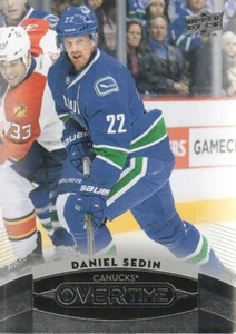 2015-16 Upper Deck Overtime Hockey #25 Daniel Sedin - Picture 1 of 2