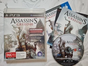 Assassin's Creed III 3 Special Edition (Sony PlayStation 3, 2012) PAL - COMPLETE - Picture 1 of 2