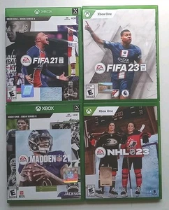 Xbox One Sport Spielepaket (4) - Gebraucht, Top Zustand Kostenloser Versand - Bild 1 von 13