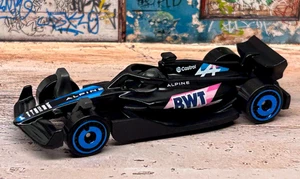Hot Wheels BWT ALPINE FORMULA F1 TEAM Racer (Negro) Como Nuevo/Suelto - Imagen 1 de 5