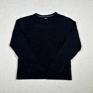 Athletic Crew Neck Sweatshirt Kids Boys XL Age 14-16 Black Long Sleeve Pullover - Picture 1 of 8