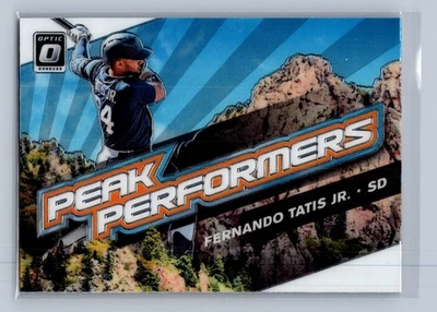 Fernando Tatis Jr San Diego 2019 Peak Performers Donruss Optic PP-15 Foto 1 de 2
