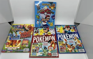 Official POKEMON Magazine Bundle Lot - 4 books in 1 - FREE SHIPPING - Picture 1 of 14