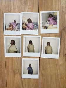 VINTAGE 1990'S SET OF POLAROID PHOTOS OF OLDER AFRICAN AMERICAN LESBIAN WOMAN - Picture 1 of 8