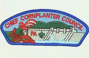 Chief Cornplanter Council Boy Scout Council Patch CSP PA Pennsylvania - Picture 1 of 2