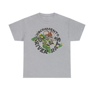 Sacramento River Rats Rollhockey Nostalgic Logo T-Shirt - Bild 1 von 5