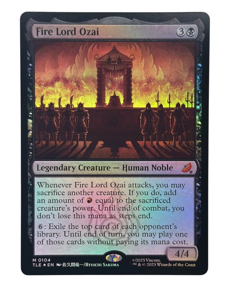 MTG | Fire Lord Ozai | Avatar: The Last Airbender | Foil | NM | EN - Bild 1 von 1