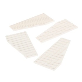 4x Lego Wing Plate 12x6 White Right Star Wars 75087 75098 5974 4141476 30356