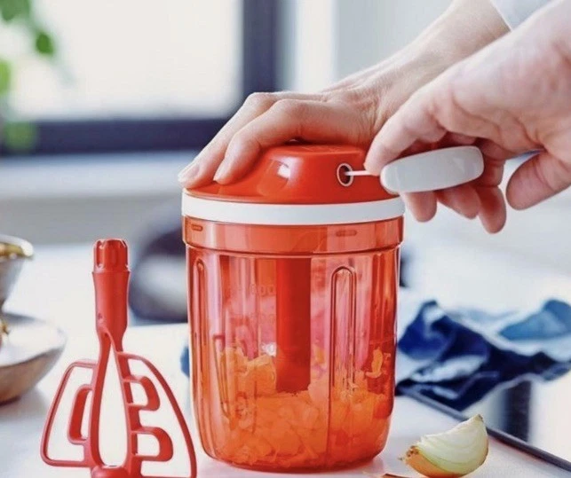 Tupperware Super Sonic Multi Chef Rot Zerkleinerer Neu - Bild 1 von 2